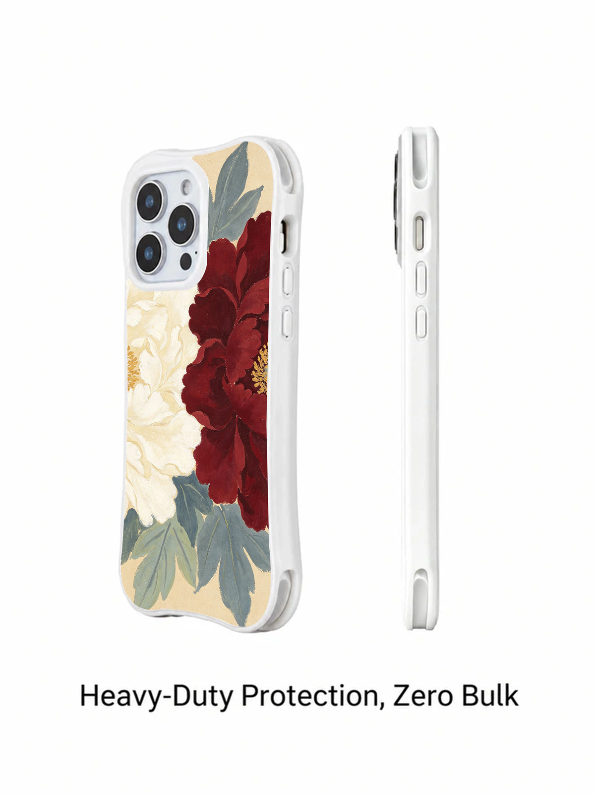 Romantic Garden Fragments iPhone 15 Pro case product view 3