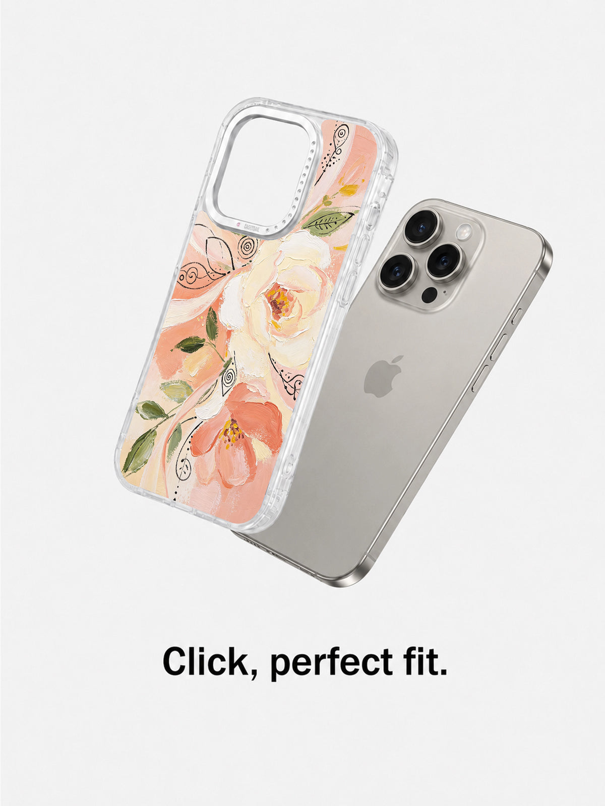 Romantic Ribbon Garden iPhone 16 Pro case installation view