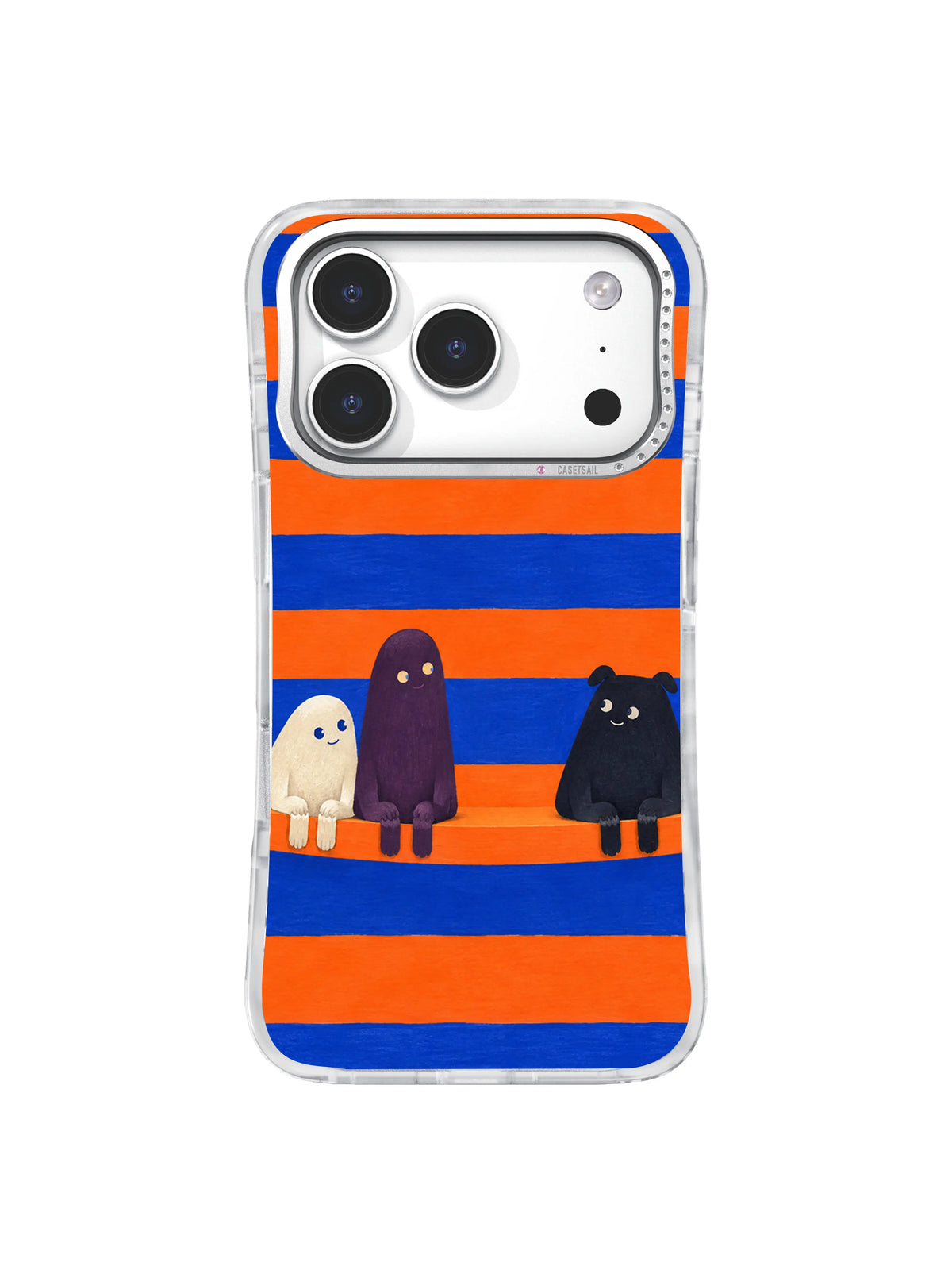 Joyful Place artwork on an iPhone 17 Pro case