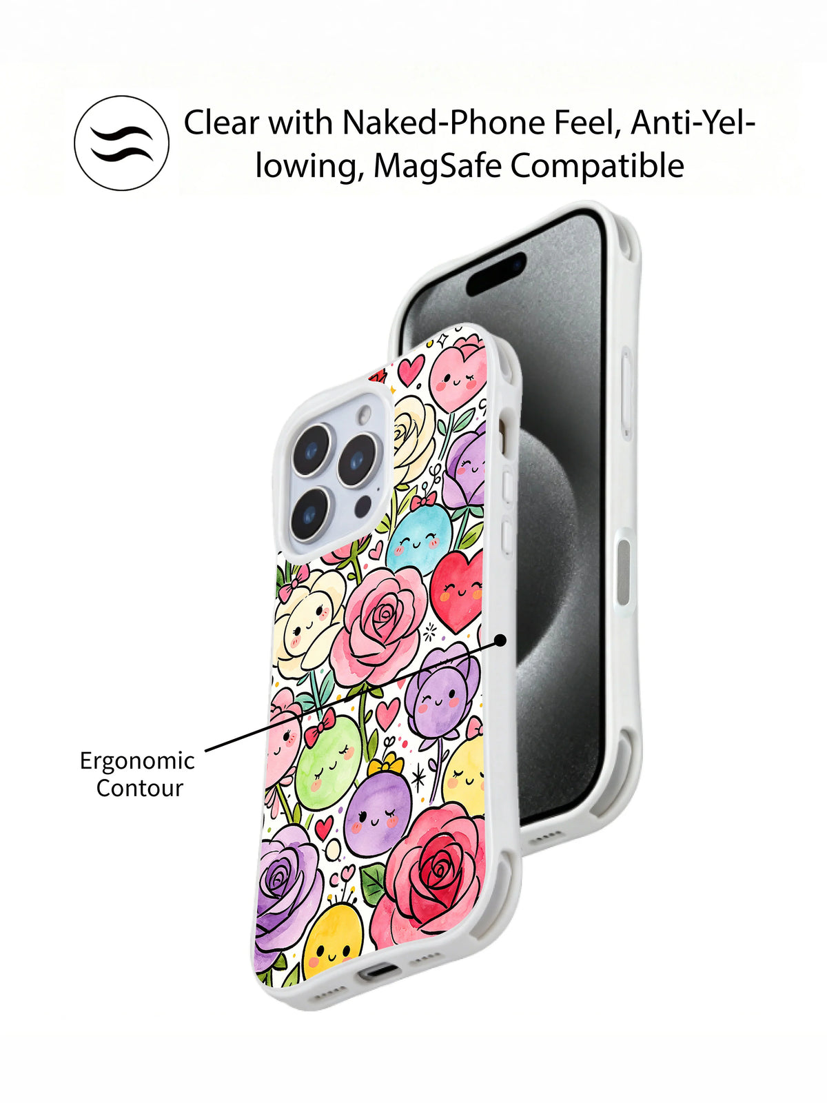 Supplied marketing graphic with unverified protection, fit or MagSafe statements