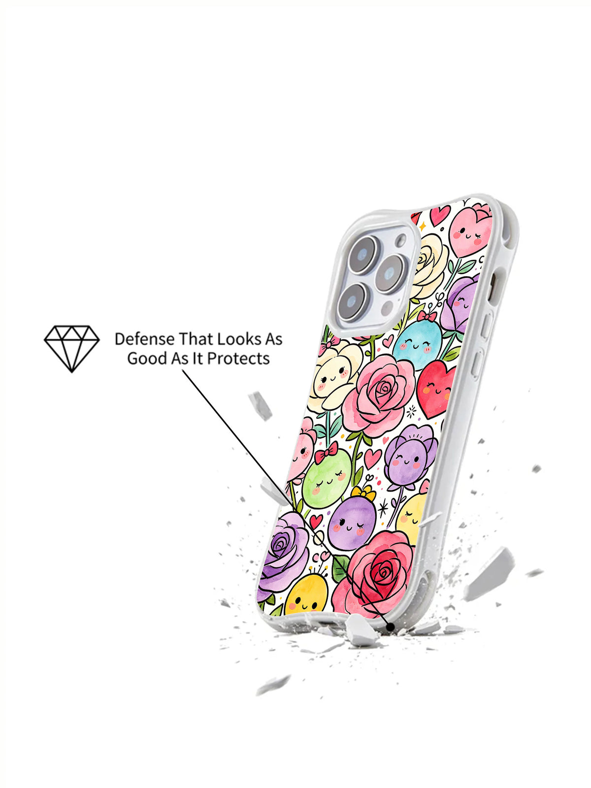 Supplied marketing graphic with unverified protection, fit or MagSafe statements