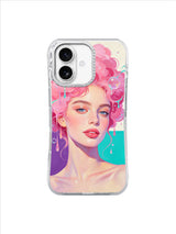 Electric Rose Bubble pattern iPhone 17 case