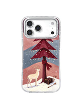 Rosewood deer vigil keepsake tree iPhone 17 Pro case pattern two