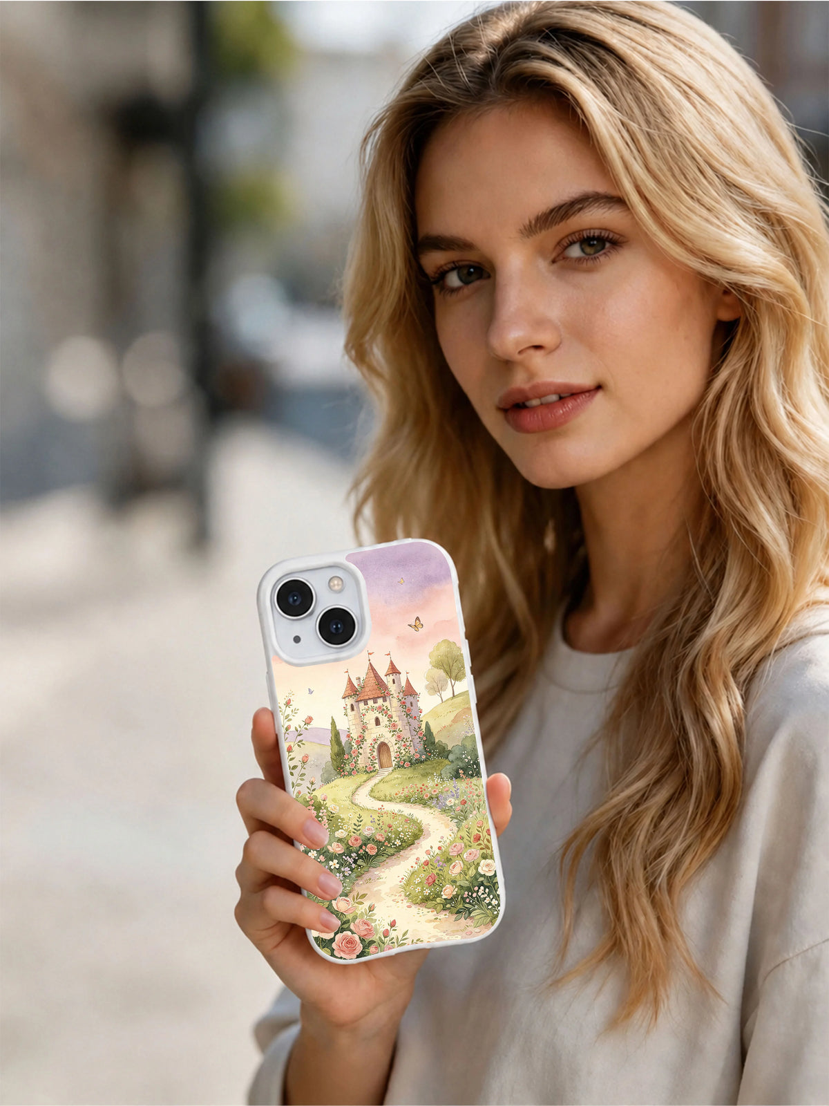 Product or handheld view of the The Rosewood Hidden Castle case