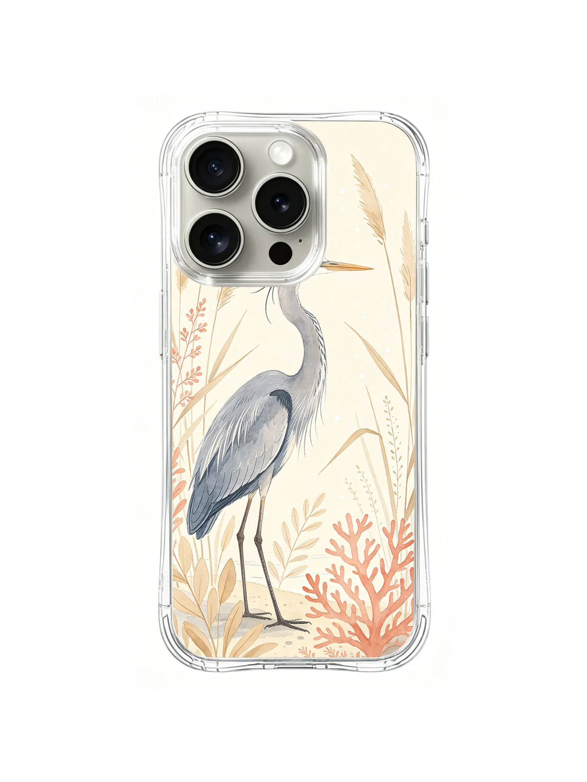 Sandy Reed Heron pattern swatch