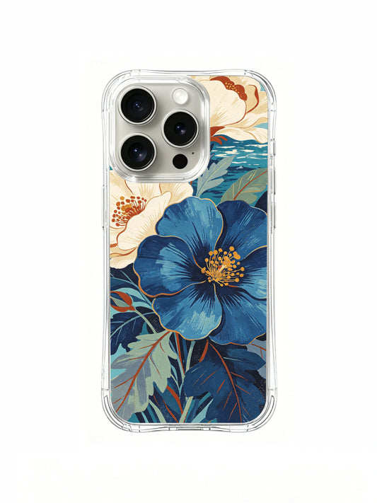 Product or handheld view of the Sapphire Blossom Tide case