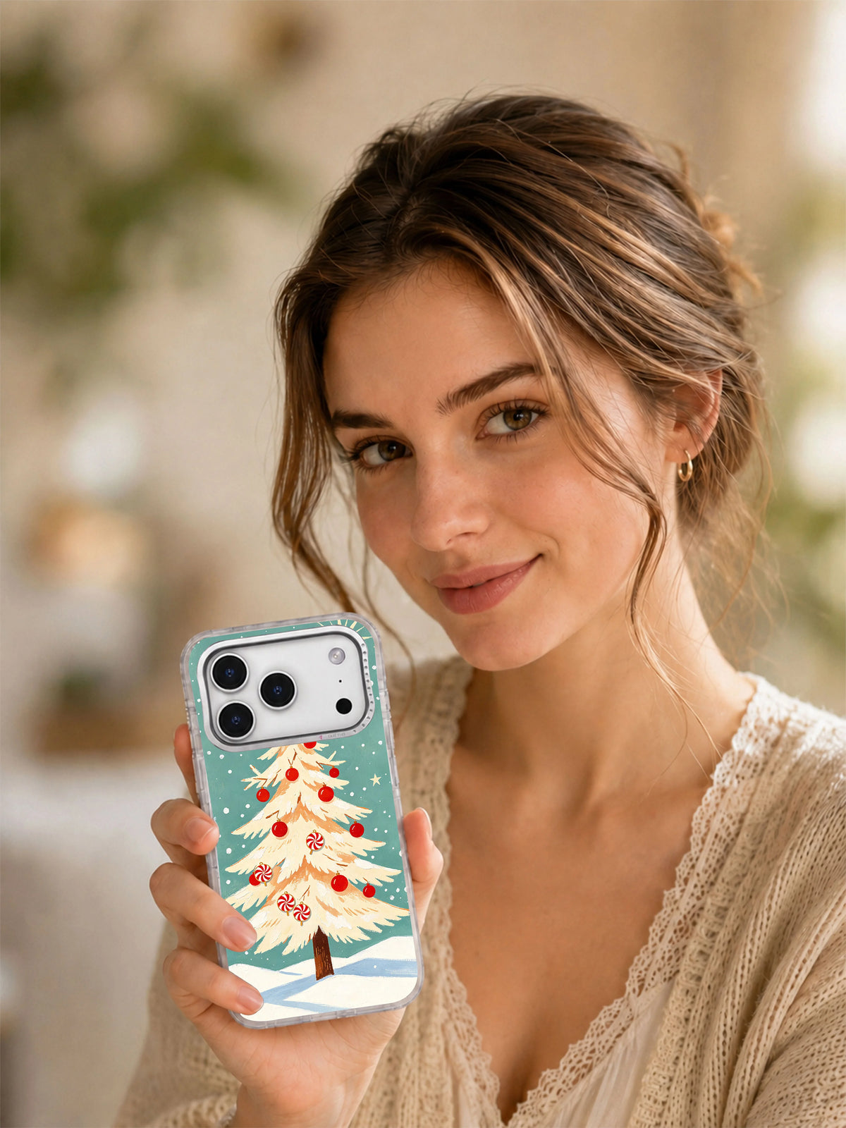 The Scarlet Memory Tree lifestyle iPhone 17 Pro case