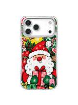 Holly Window Wishes festive art on iPhone 17 Pro Max case