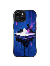 Midnight Study Platform abstract dark academia phone cover