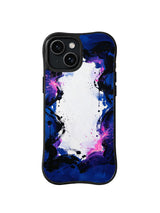 Blank Page Orbit cobalt blue bookcore iPhone 15 Plus case
