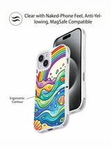Sea Breeze Smile Drift iPhone 15 Plus case MagSafe view