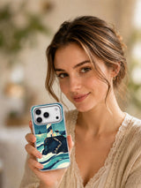 The Sea Witch's Safe Harbor iPhone case lifestyle view
