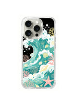 Seafoam Pop iPhone 15 Pro case pattern 1