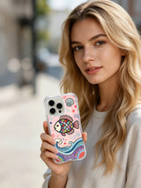 Lumi Maren coastal fish illustration phone case