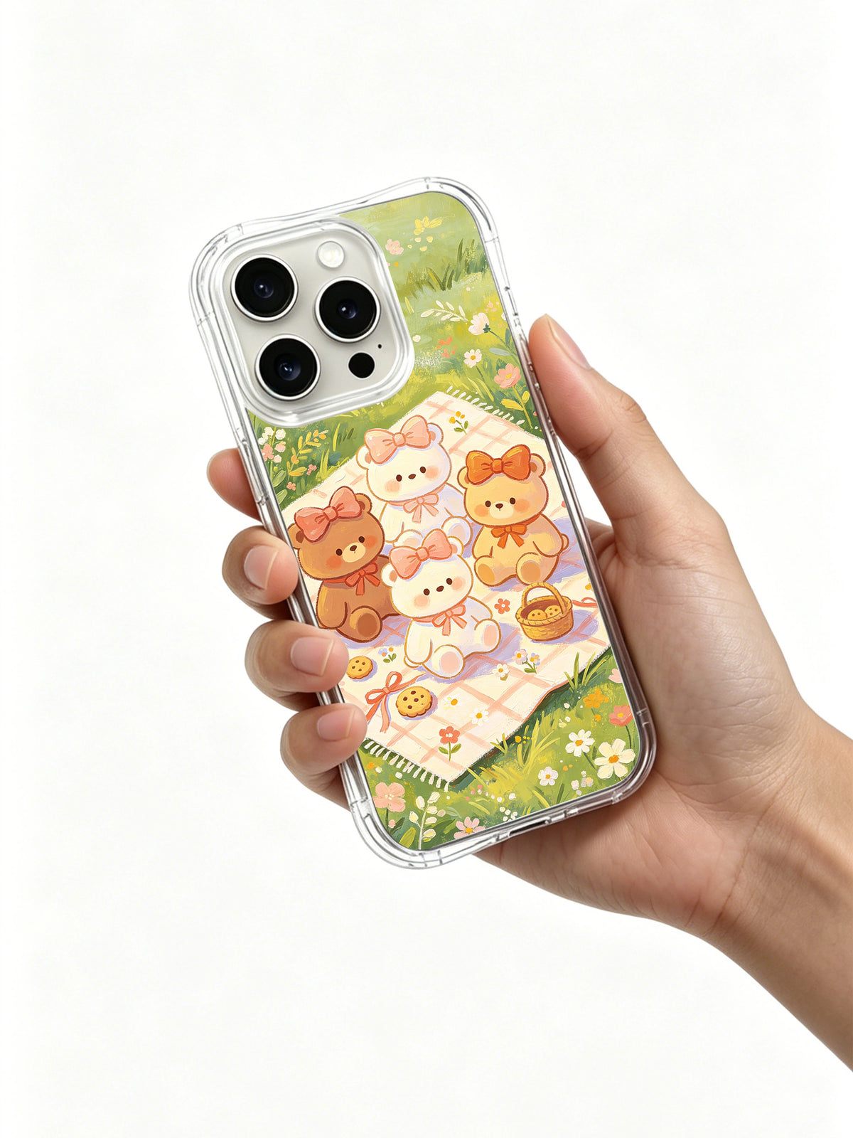 Secret Bow Bears iPhone 14 Pro Max case packaging view