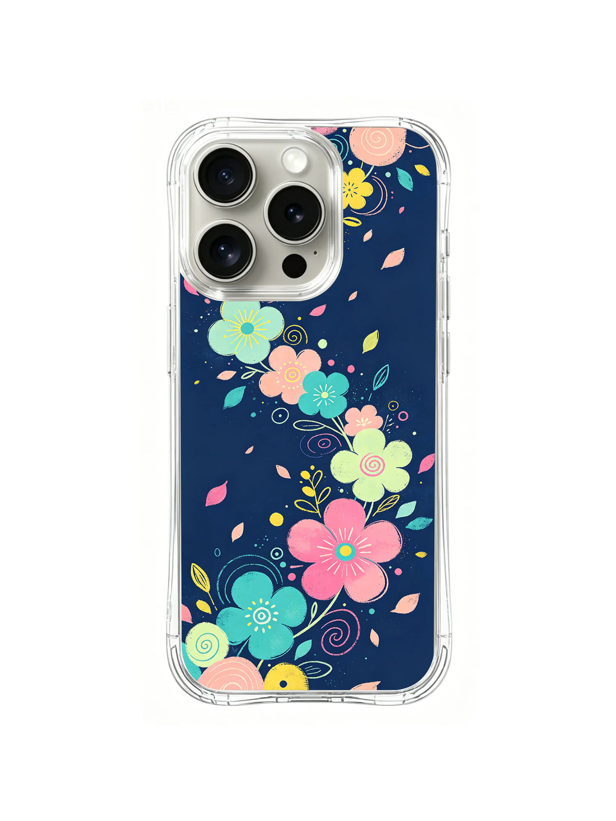 Petal Whisper Trail pattern iPhone 14 Pro Max case