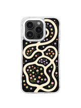 Secret Garden Map iPhone 16 Pro Max case front view