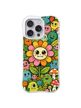 Secret Garden Oddballs iPhone 13 Pro case in Sunflower Secret Garden pattern