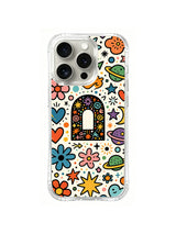 Wonder Portal Galaxy celestial iPhone 14 Pro case pattern