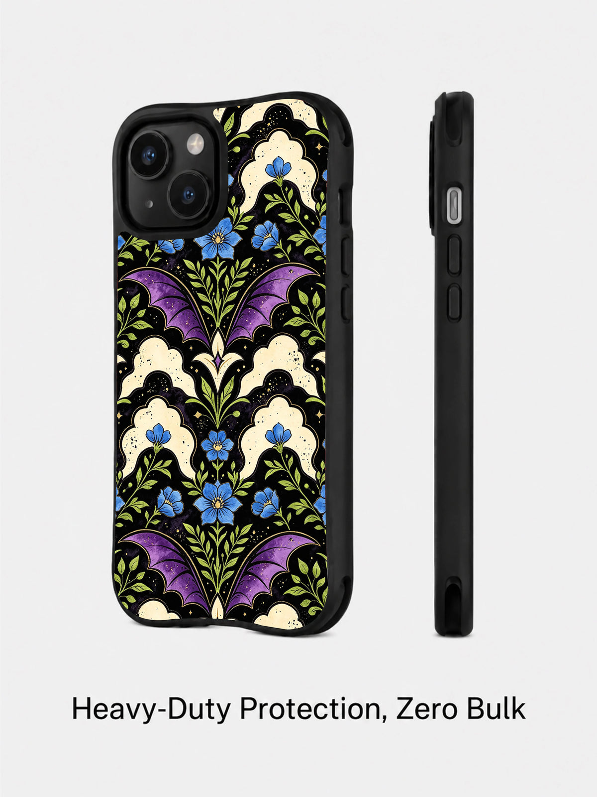 Secret Velvet Garden Party iPhone 15 Plus case side