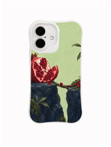 Brave Seed aesthetic pomegranate phone case artwork