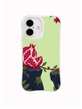 First Crossing pomegranate seed artwork for iPhone 16 case