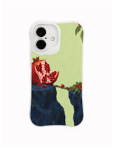 Moss Landing pomegranate phone case artwork