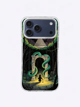 Thorn circle and serpent guardian celestial iPhone case