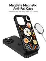 Silent Circle Garden iPhone 15 Pro case artwork detail