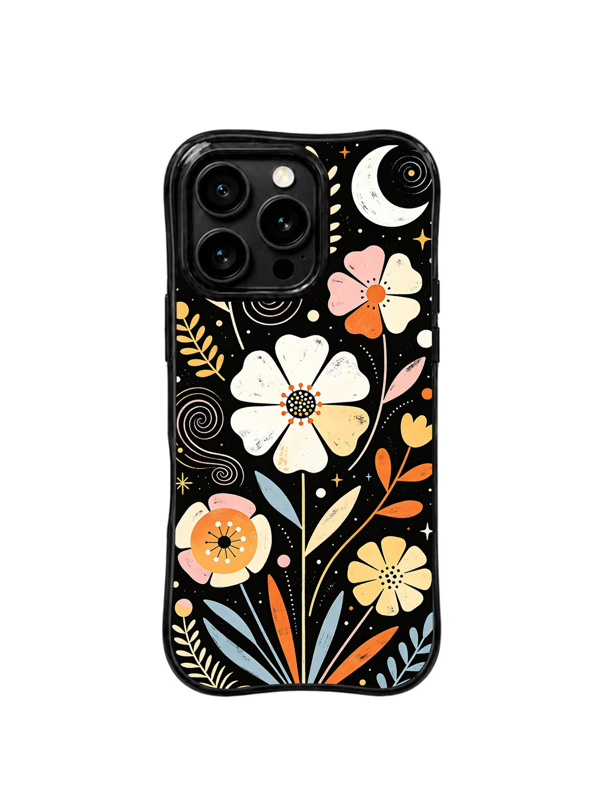 Silent Circle Garden iPhone 15 Pro case front view