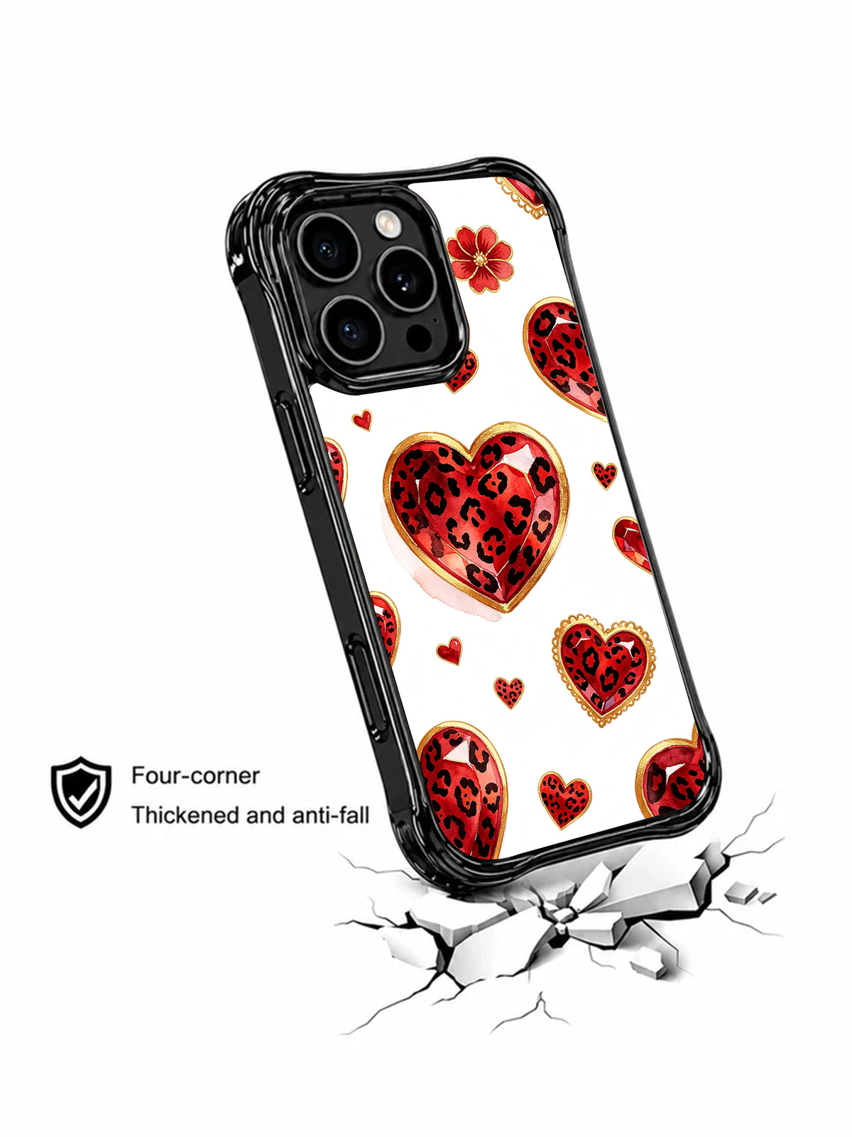 Silent Crown Hearts case lifestyle view