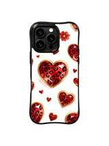 Silent Jewel Heart Garden pattern iPhone 16 Pro case