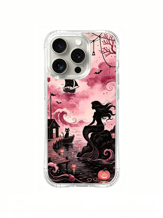 Siren Pumpkin Harbor iPhone 13 Pro case front view