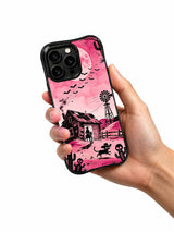 Skeleton Cactus Ranch iPhone 13 Pro case lifestyle scene