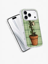 Skeleton Key Gardener iPhone 17 Pro case angled view