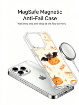 Sleepy Bat Ribbon Party iPhone 14 Pro case with MagSafe accessory
