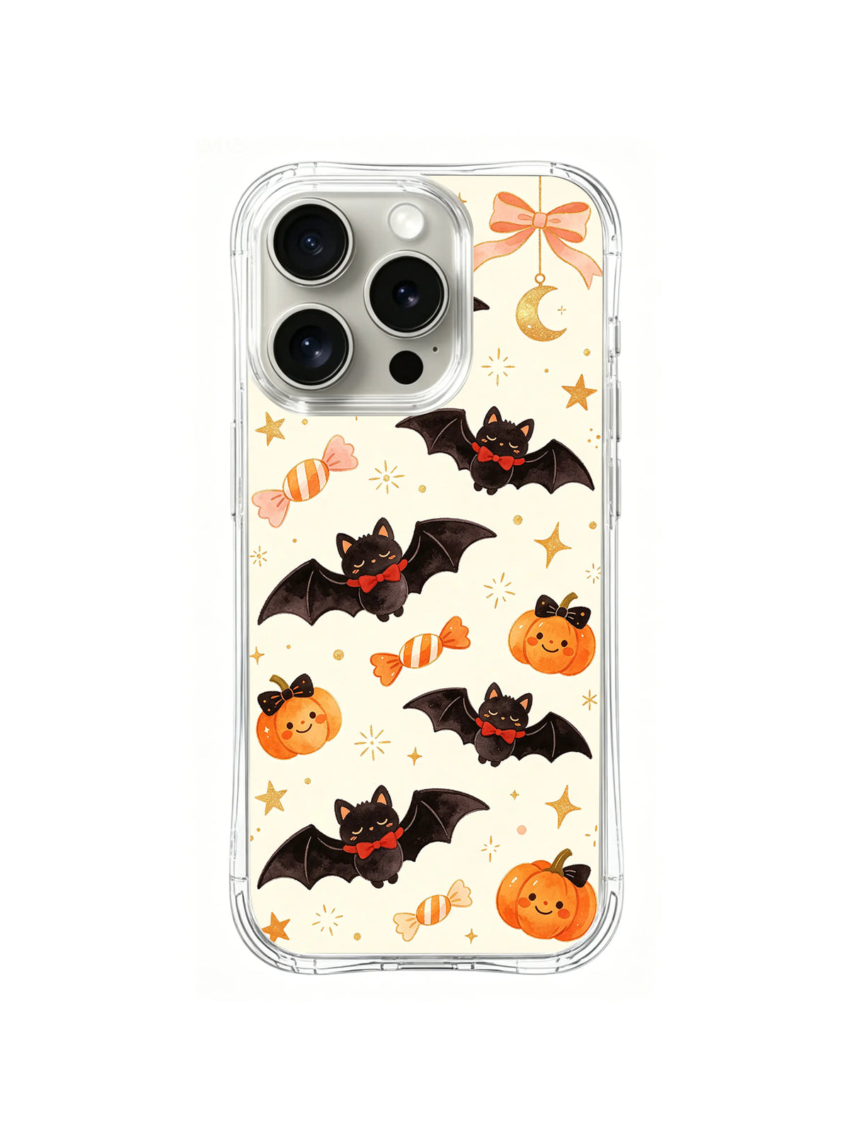 Little Bat Moon Parade pattern iPhone 14 Pro case