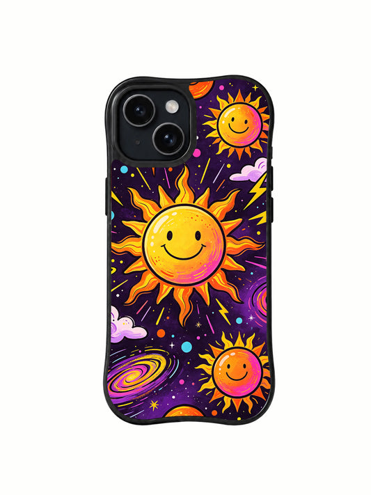 Smile Universe Frequency iPhone 15 Plus case front view