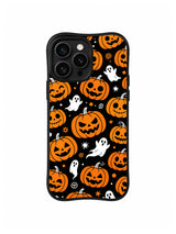 Smiling Pumpkin Spirit Scatter pattern