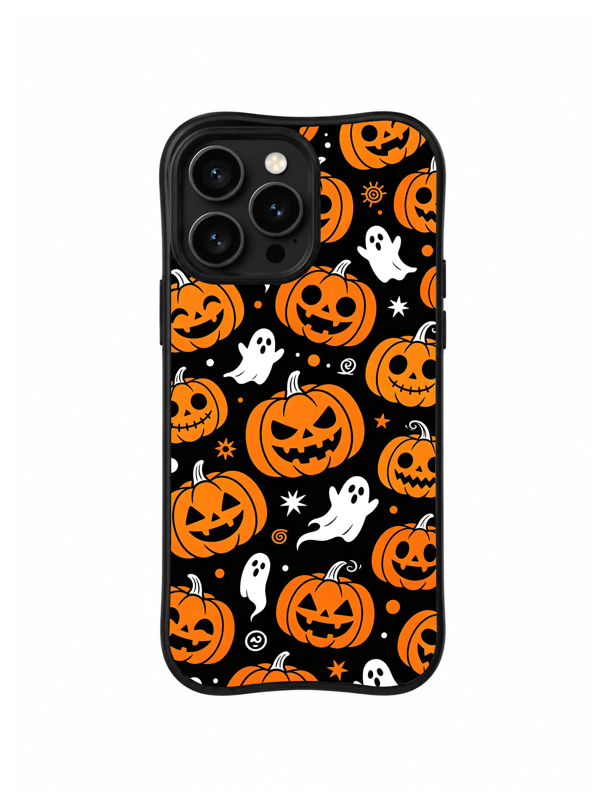 Smiling Pumpkin Spirit Scatter pattern