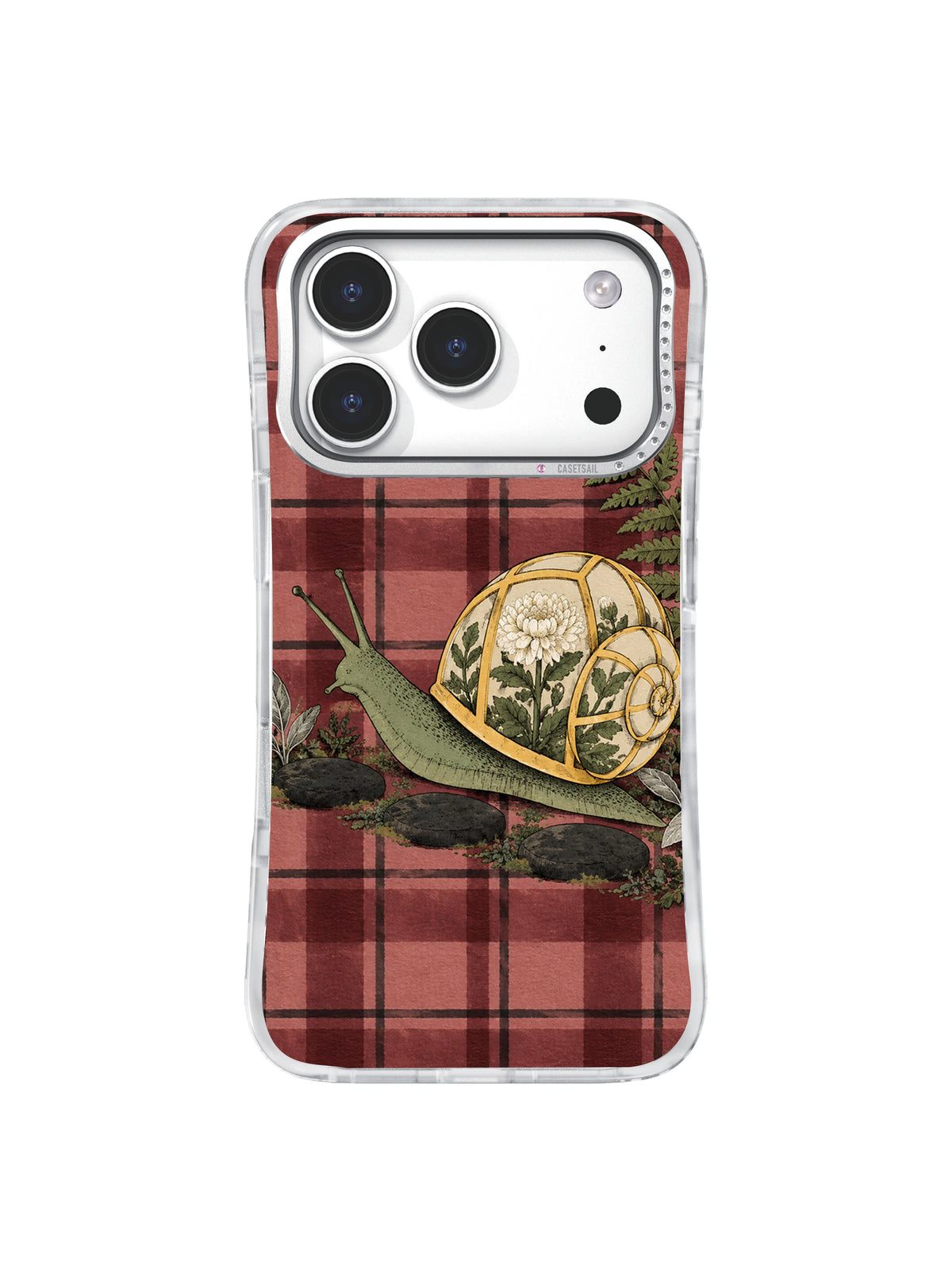 A Greenhouse at Snail’s Pace iPhone 17 Pro case front view