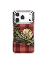 Snail greenhouse crossing stepping stones iPhone 17 Pro case pattern two