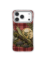 Slow garden route with snail greenhouse iPhone 17 Pro case pattern five