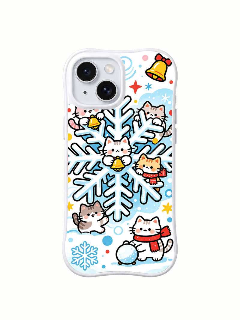 Snowbell Cat Chorus iPhone Case
