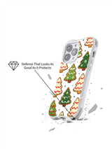 Snowlight Cookie Forest: Angled case above an illustrated broken surface.