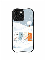 Snowman Friendship Circle bear artwork
