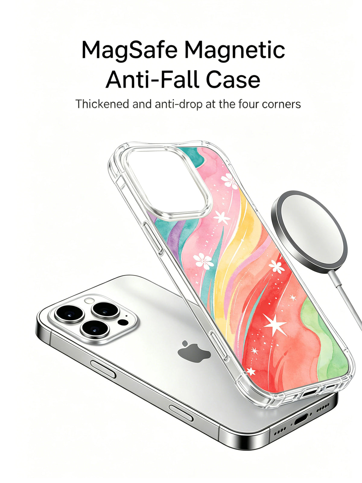 Supplied marketing graphic with unverified protection, fit or MagSafe statements