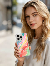Product or handheld view of the Soft Floral Universe case