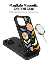 Soft Geometry Blooms iPhone 15 Pro case artwork detail
