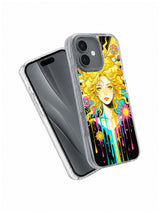 Solar Bloom floral art phone case lifestyle view